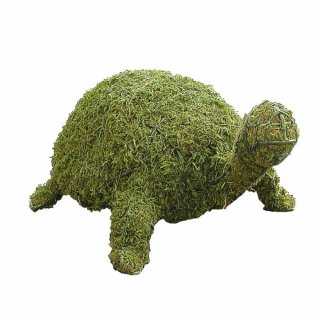 Gartenfigur Schildkröte 30 cm für Buxus Moos Efeu