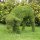 Gartenfigur Lamm für Moos Efeu Liguster 39 cm hoch